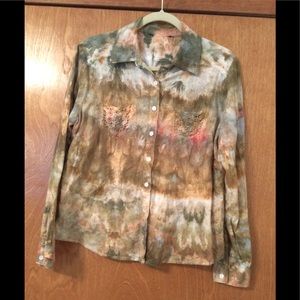 Custom dyed shirt❤️